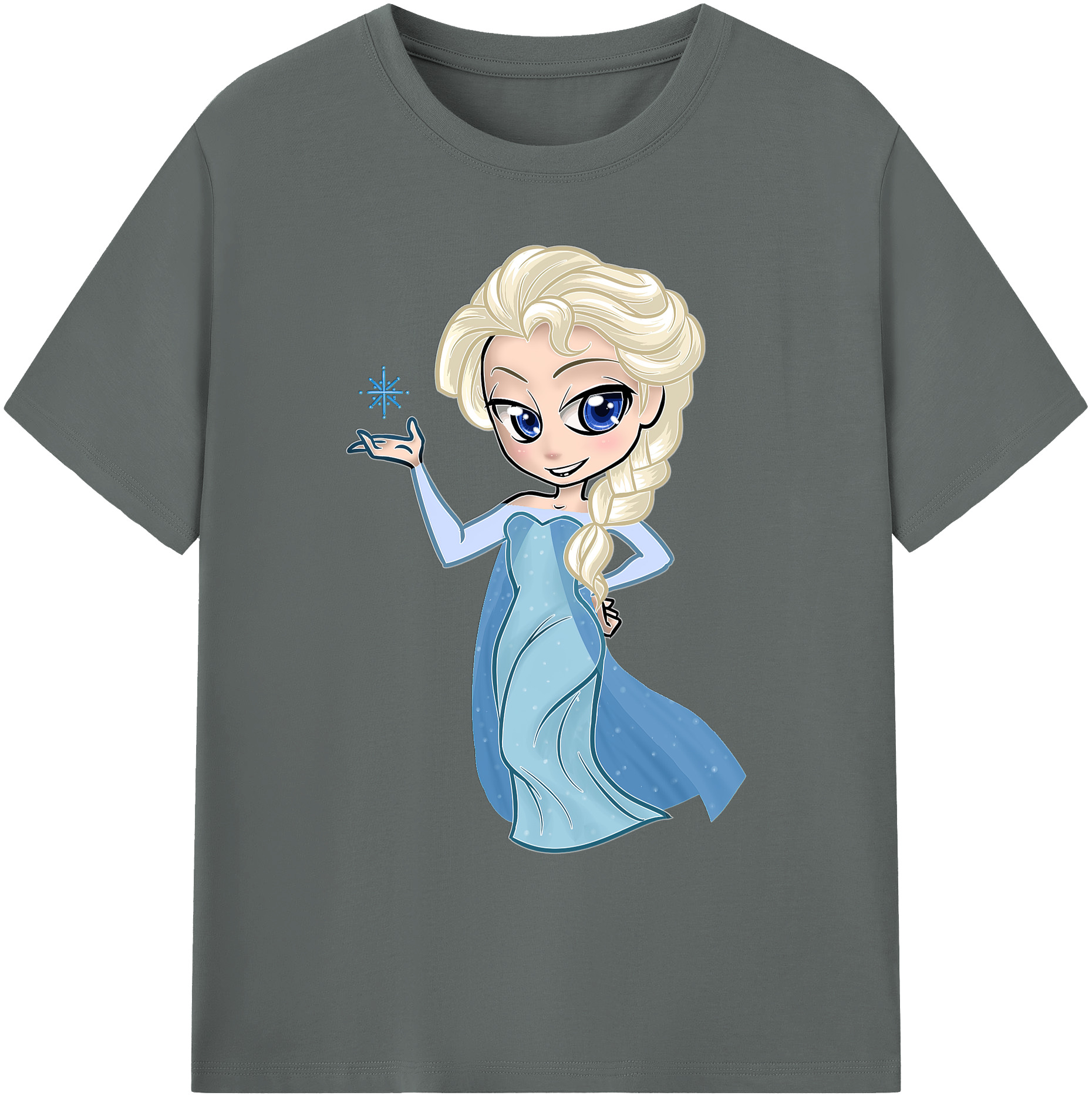 （画像用） アナと雪の女王 アンナ エルサ Frozen Anna Elsa 綿100％ メンズ半袖Tシャツ｜肌触りやわらか＆通気性